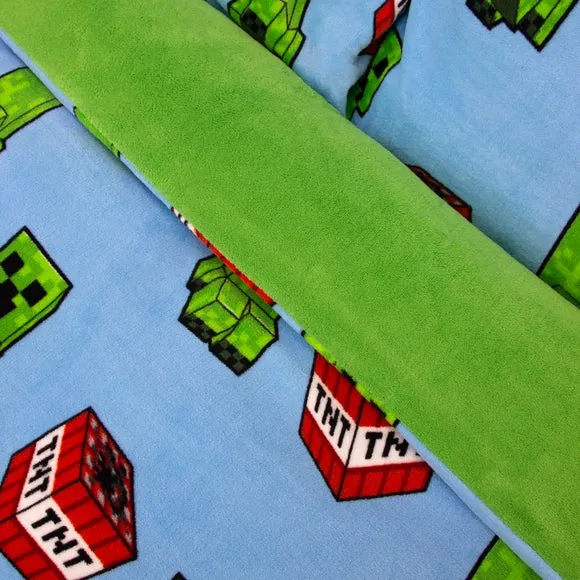 Minecraft Fleece Duvet Cover & Pillowcase Set 6