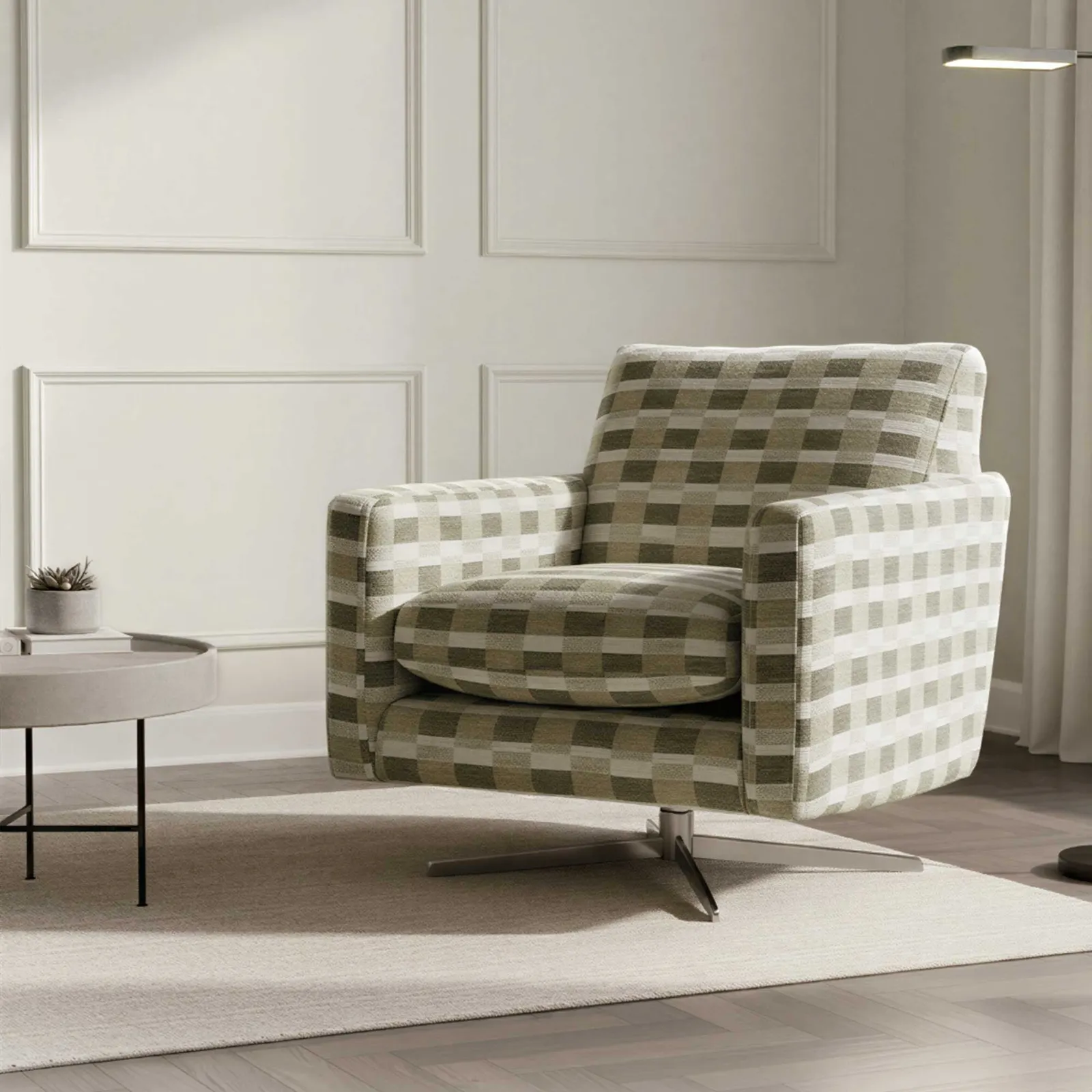 Club Swivel Armchair | Barker & Stonehouse 2