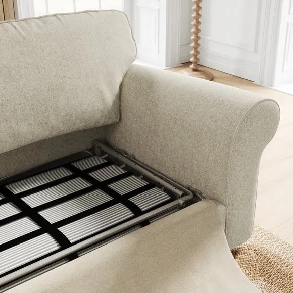 Flori Soft Chenille 2 Seater Sofa Bed 3