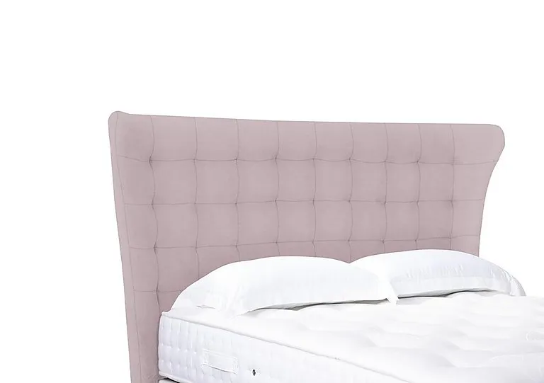 Artisan Collection Callie High Floor Standing Headboard - Double - Plush Lilac