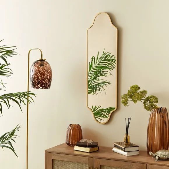 Moroccan Curved Full Length Wall Mirror