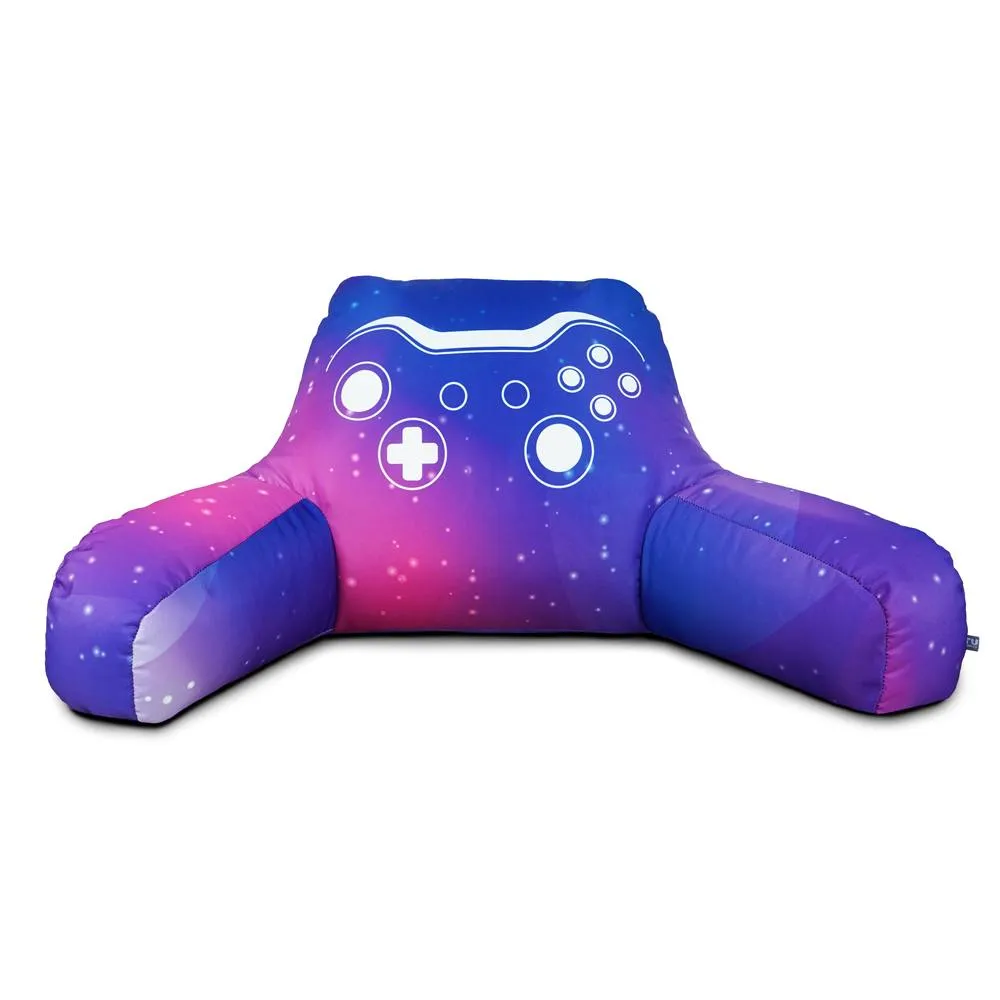 rucomfy Beanbags rucomfy Purple Galaxy Gaming Controller Cushion - Cuddle Pillow for Gamers
