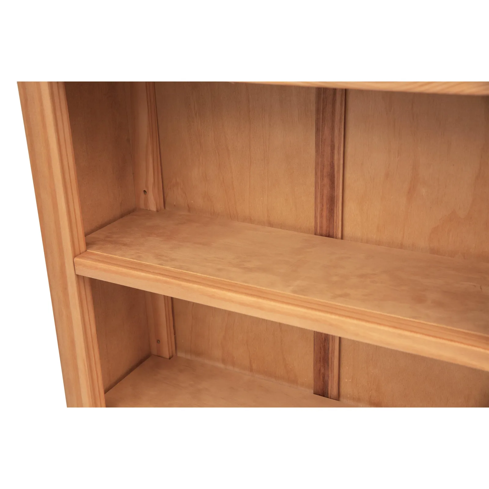 Cabinet Bits Bookcase with plinth 120x70x25cm in Light Brown 5