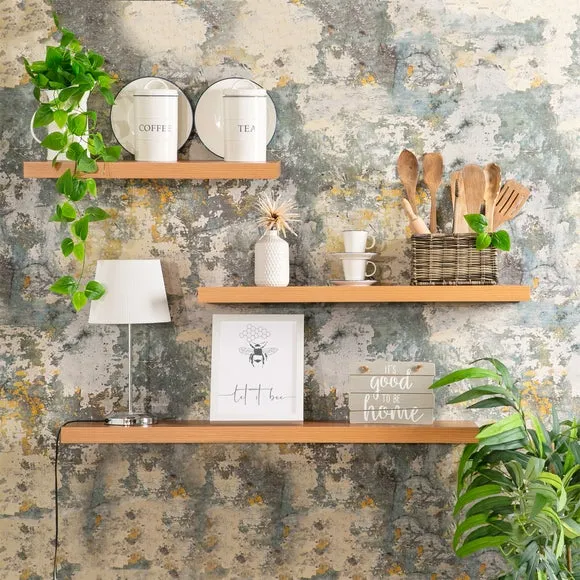 Harbour Housewares Large Floating Shelf 2