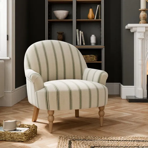 Petit Folkstone Stripe Armchair 1