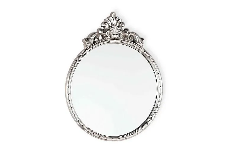 Overton Round Mirror - Champagne