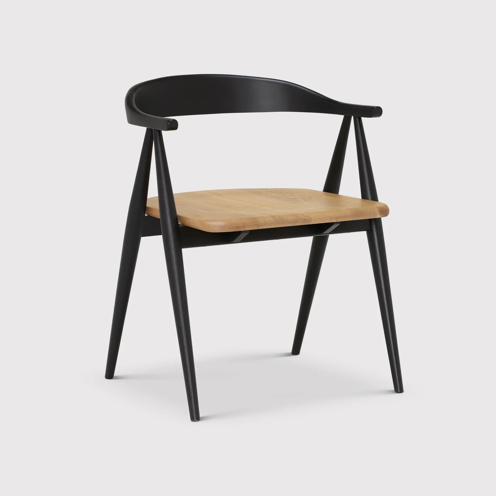 Ercol Como Armchair, Black Wood | Barker & Stonehouse 2