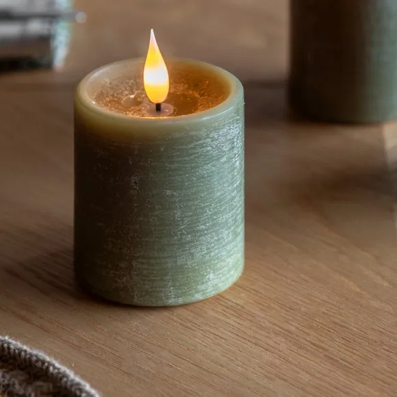 Cedar & Sage Set of 3 LED Candles 3