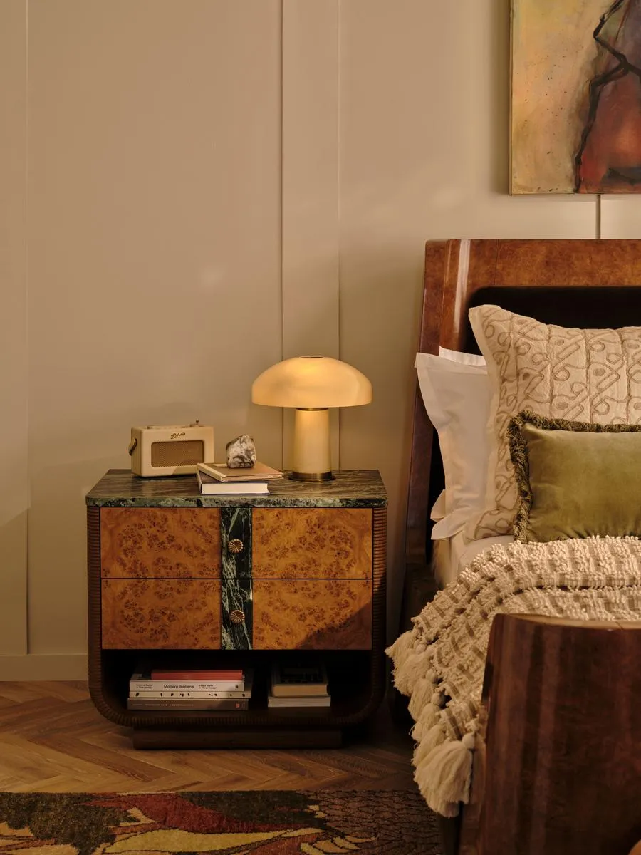 Janie Table Lamp, Cream