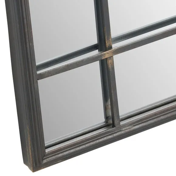 Antique Bronze Metal Square Wall Mirror 5
