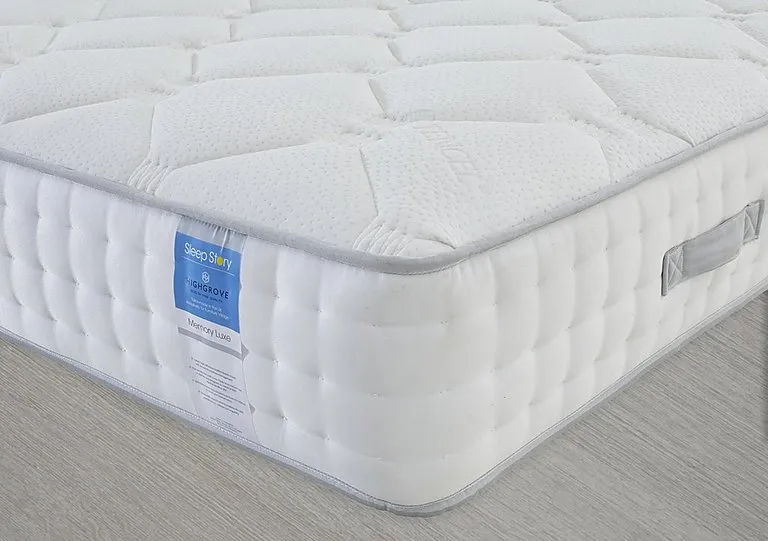 Memory Luxe Mattress - King Size - Bedroom Furniture - In Time for Christmas