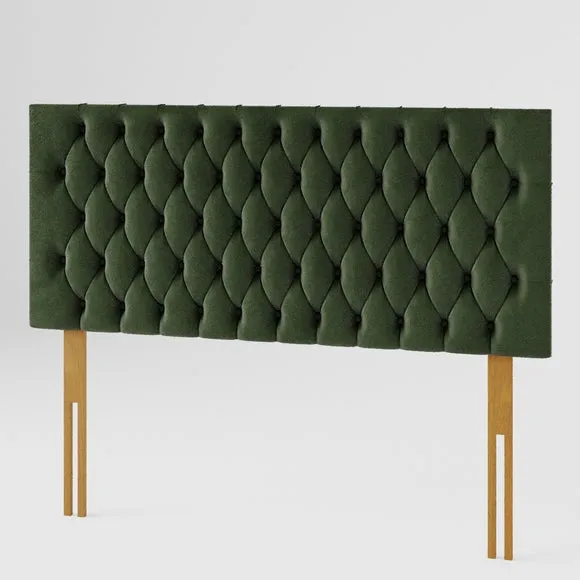 Monroe Plush Velvet Headboard 2