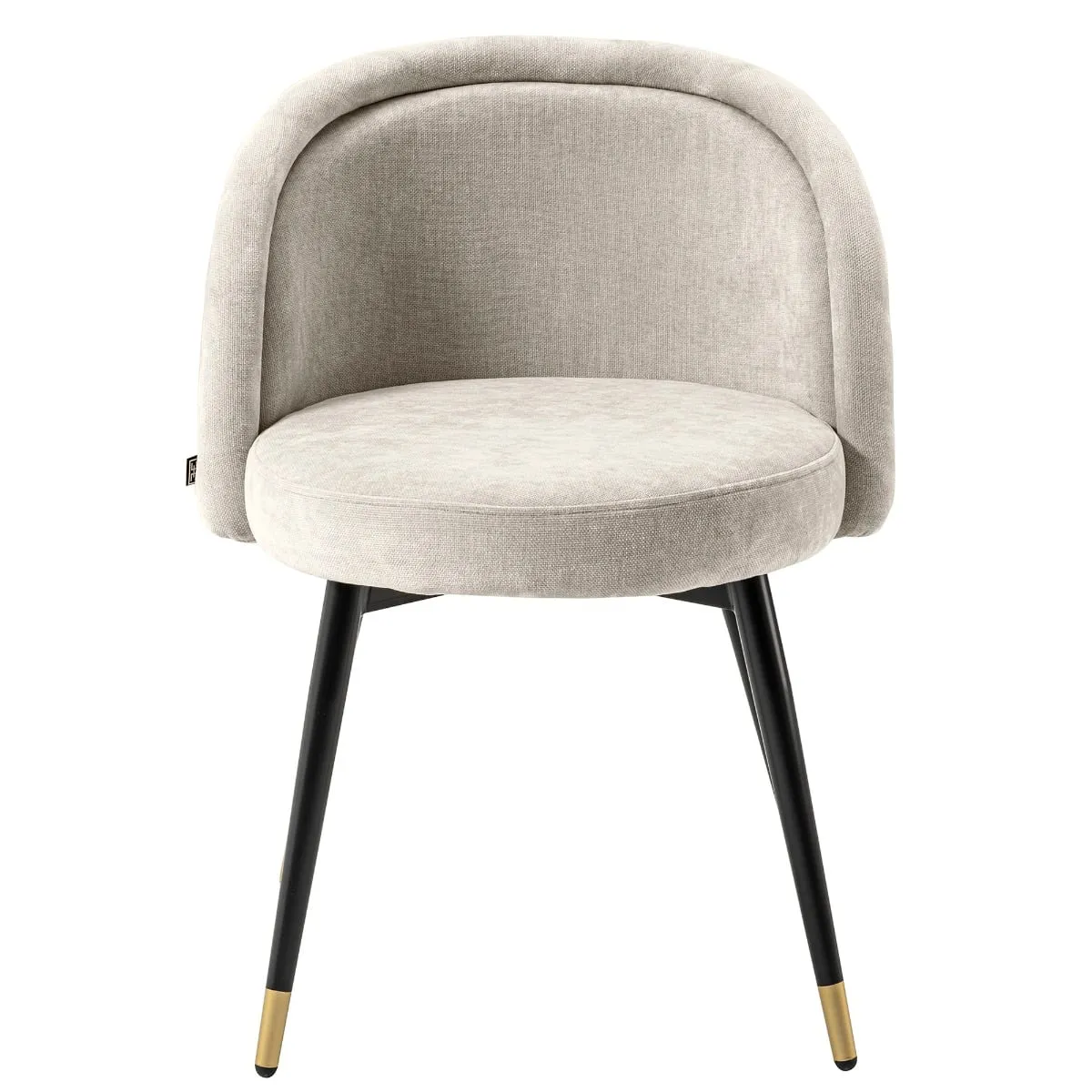 Eichholtz Chloe Set Of 2 Dining Chairs, Neutral Fabric | Barker & Stonehouse 4