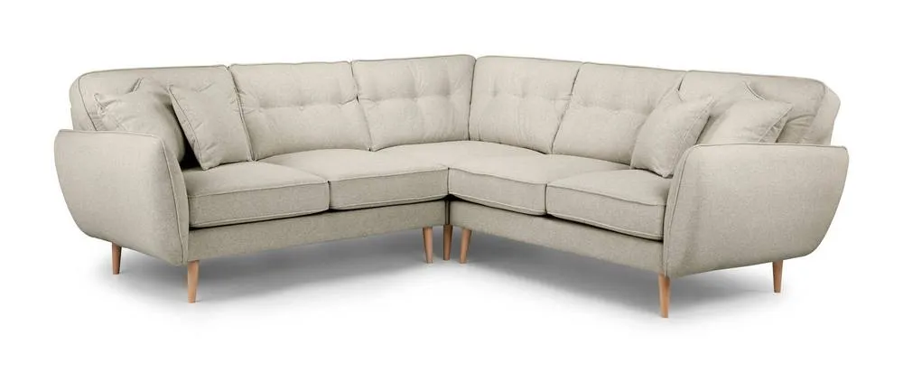 The Great Sofa Company Ailis 2 Corner 2 Faro Linen in Beige 2