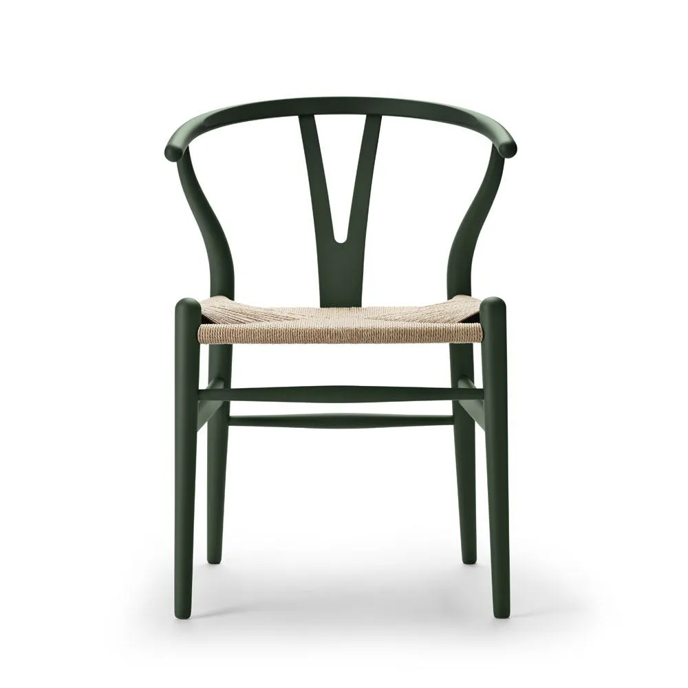 Carl Hansen & Son CH24 Wishbone Chair Soft Dark Green 3