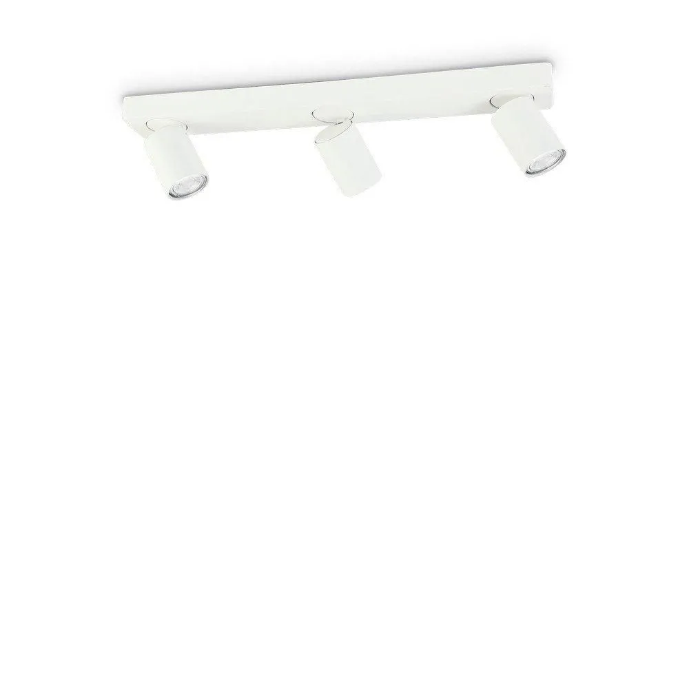 Netlighting Rudy Indoor 3 Lights Ceiling Spotlight Lamp White GU10