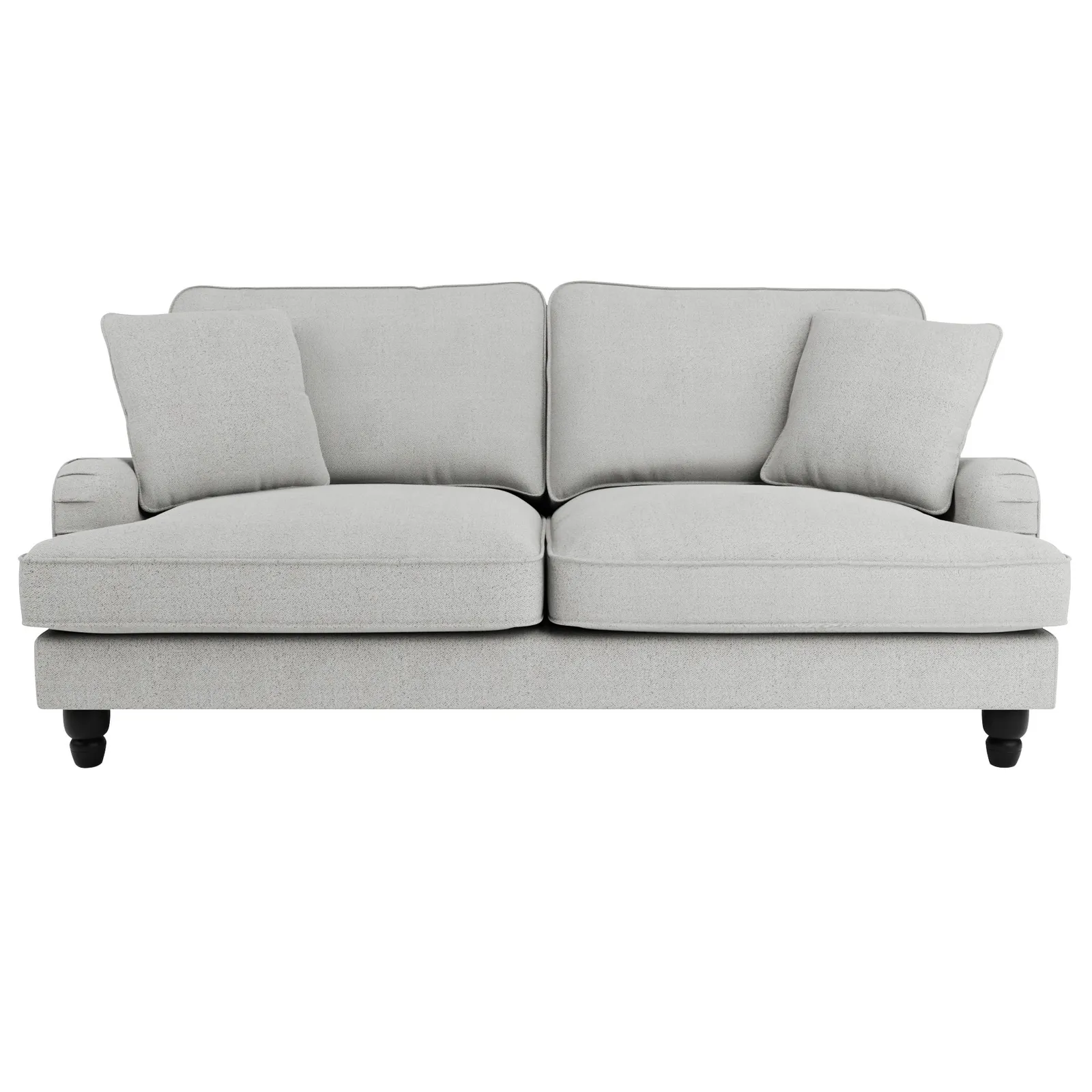 Beatrice Boucle 3 Seater Sofa Grey