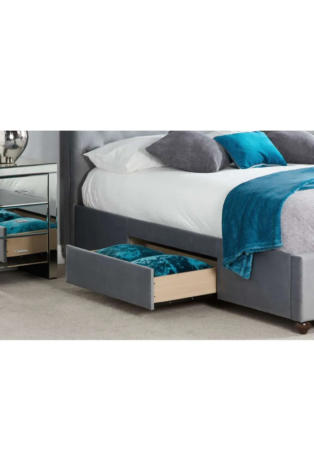 Birlea Marlow Bed in Grey 3