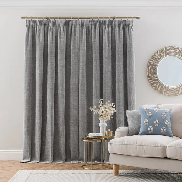 Alayna Chenille Pencil Pleat Curtains 4
