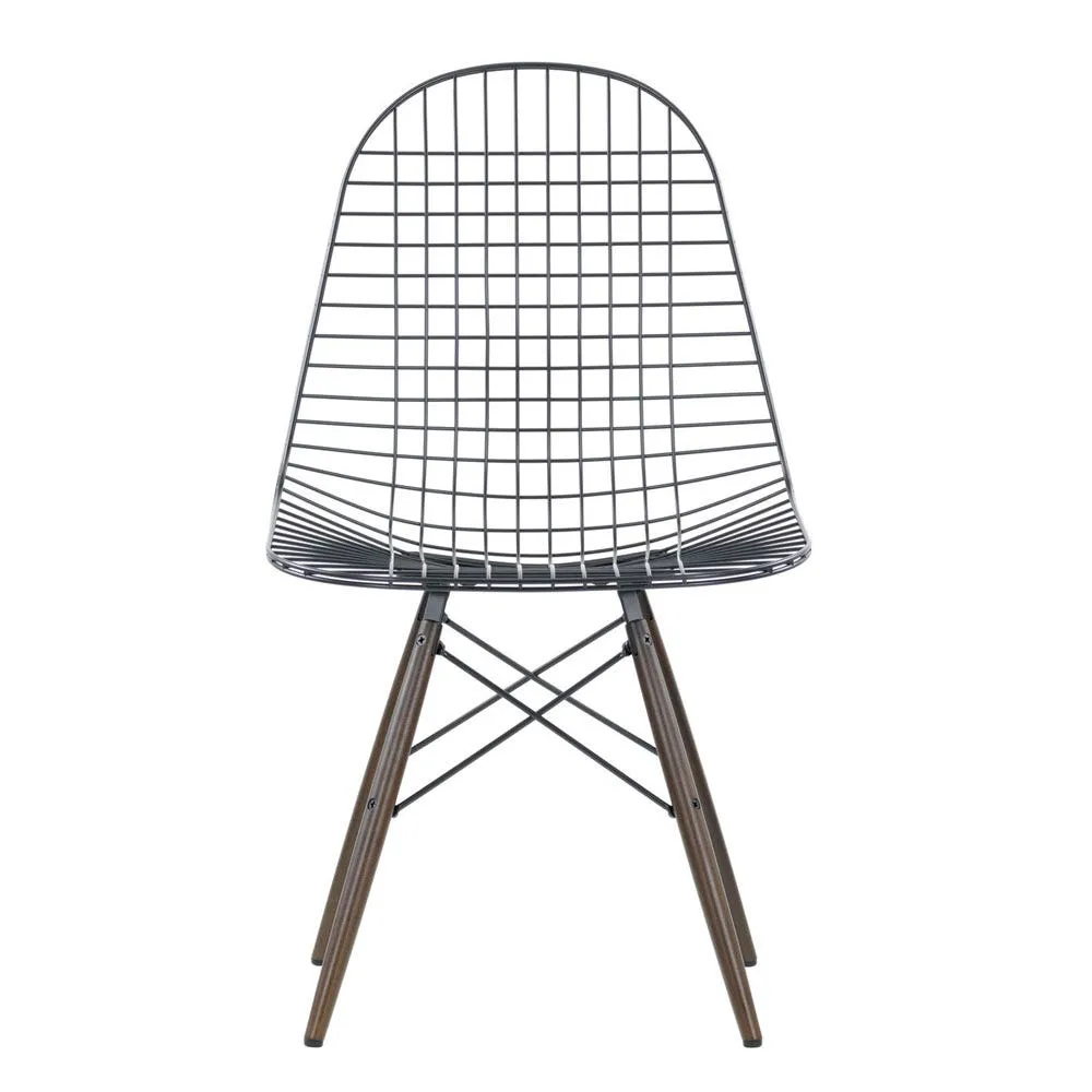 Vitra DKW Wire Chair Dark Maple New Height 3