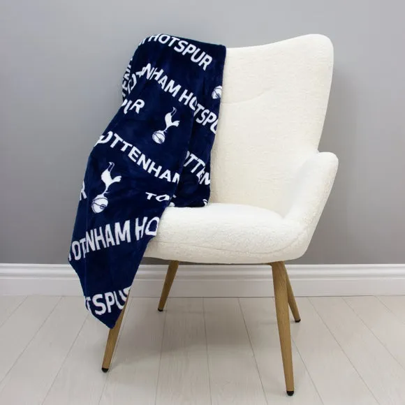 Tottenham Hotspur Line Fleece Blanket 100cm x 150cm