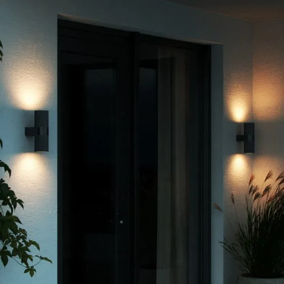 Nordlux Kyklop Ripple Outdoor Wall Light