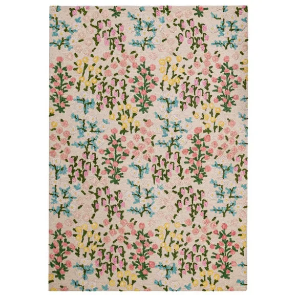 Country Garden Floral Wool Rug 5