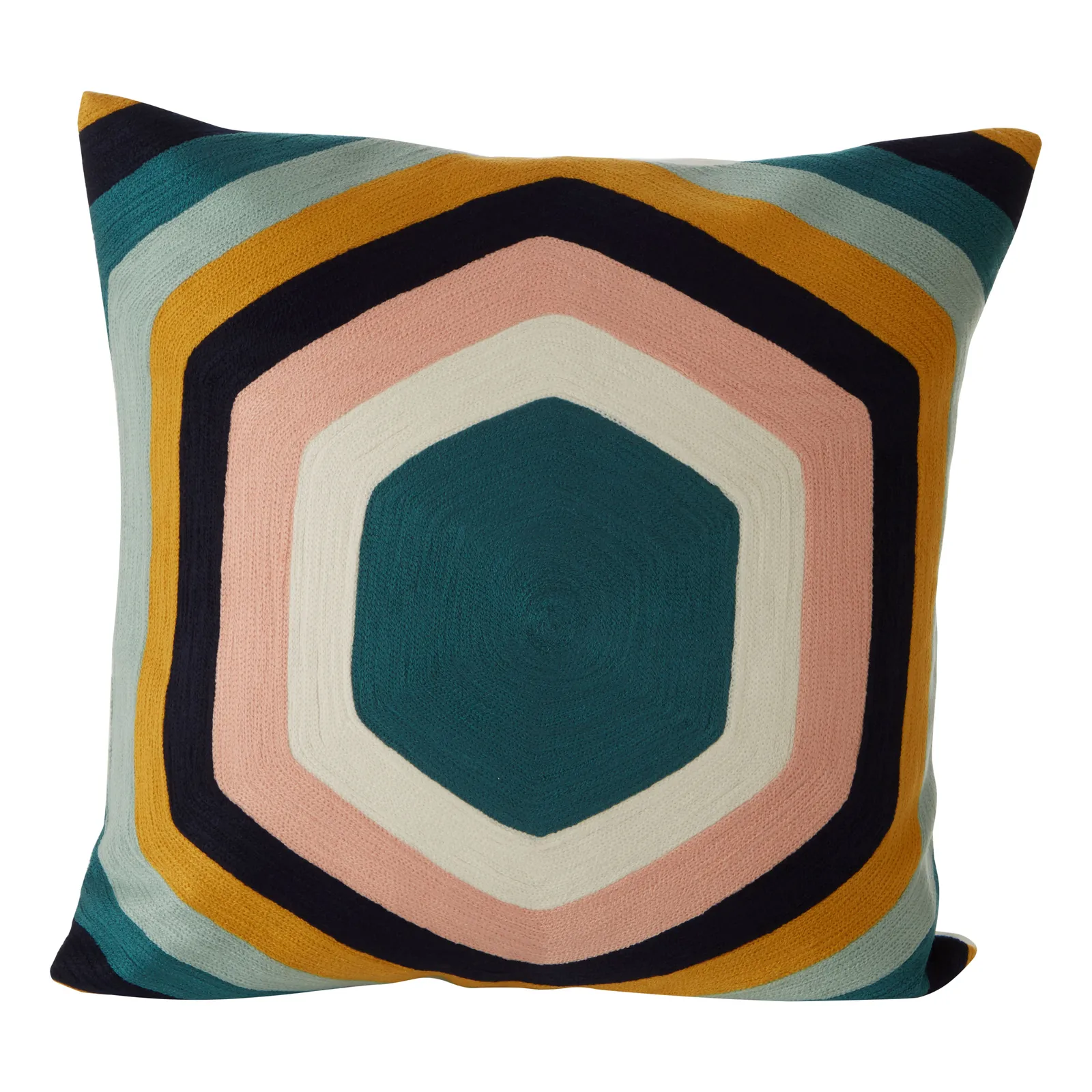 Orsina Bosie Ozella Hexagonal Design Cushion
