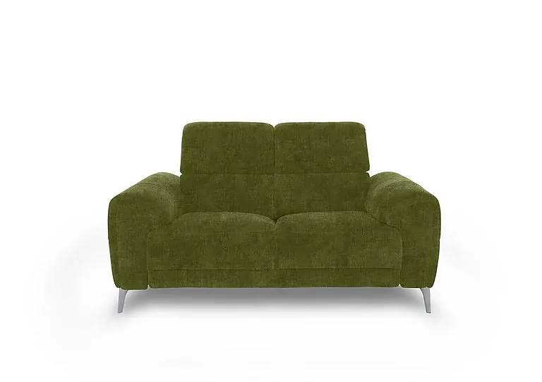 Vino Fabric 2 Seater Power Recliner Sofa with Power Headrests and Heated Seats