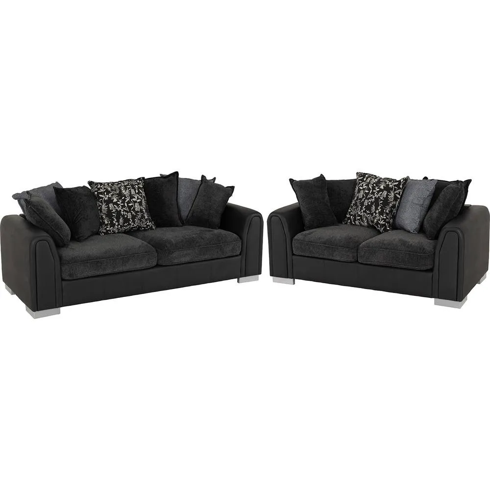 Seconique Millie 3+2 Suite - DARK GREY 3