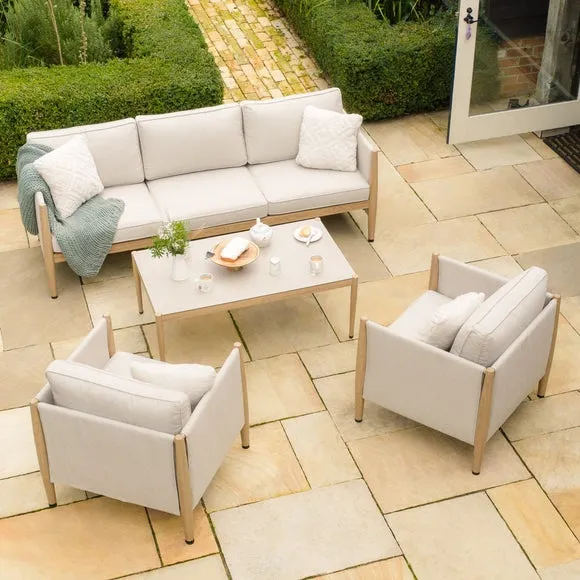 Maze Burford 3 Seater Garden Sofa Set 2