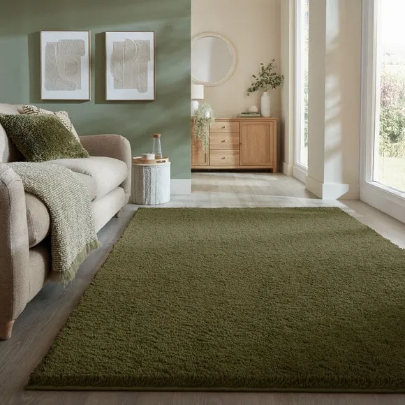 Sheen Shaggy Rug 1
