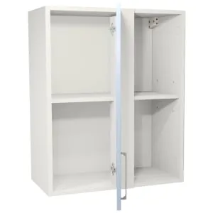Wickes Ohio Hazy Blue Shaker Corner Wall Unit - 600mm 2