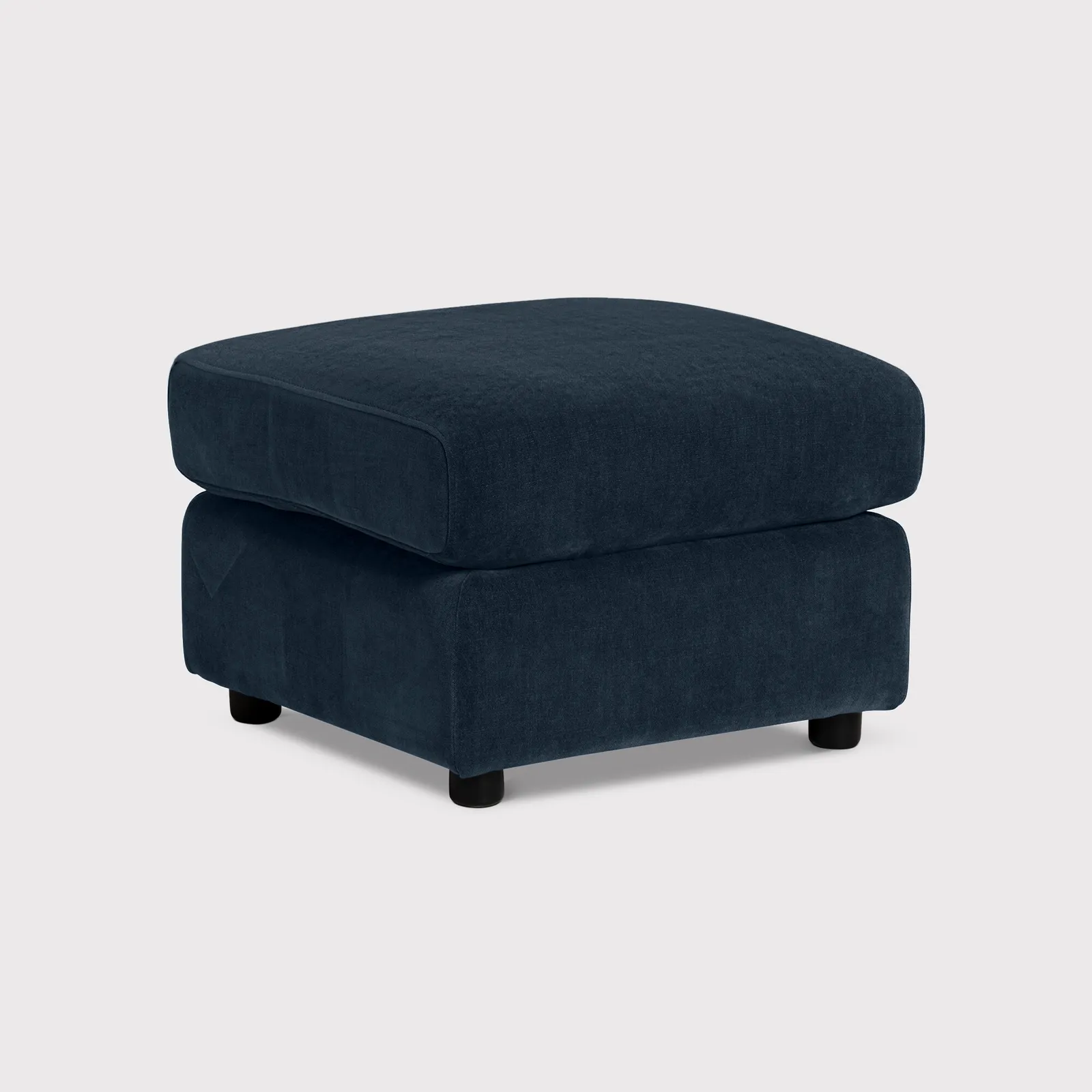 Montgomery Footstool, Navy Fabric | Barker & Stonehouse 1