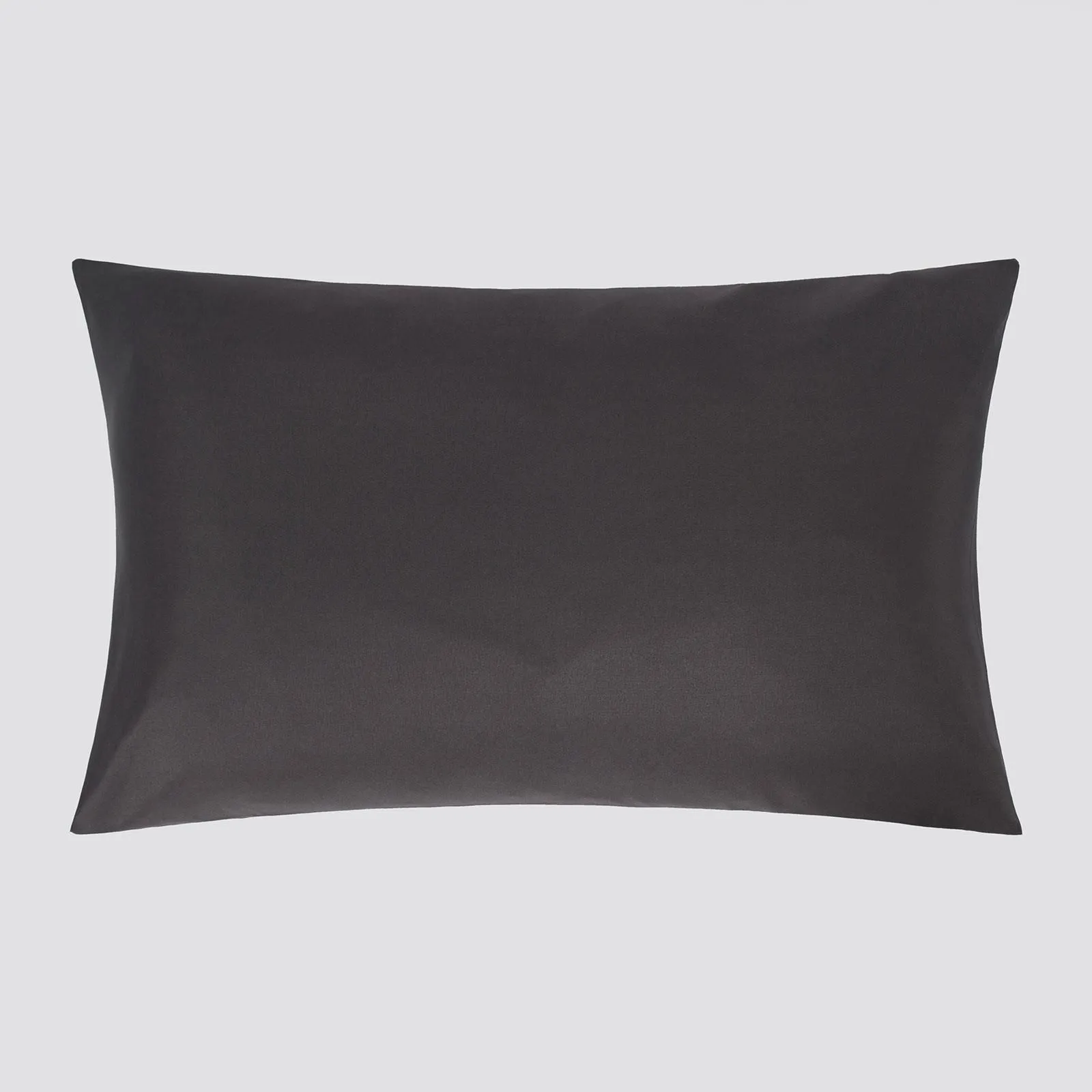 OHS 2 Pack Soft Microfibre Wrinkle Resistant Housewife Pillowcases in Charcoal