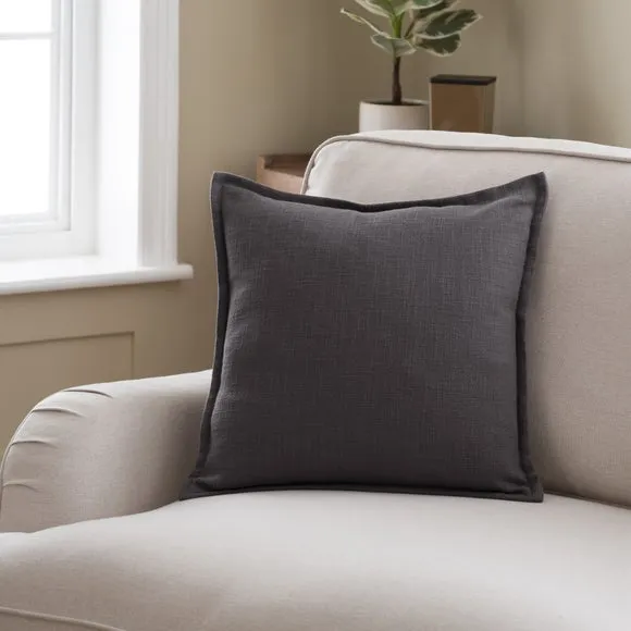 Westcott Cotton Slub Square Cushion 1