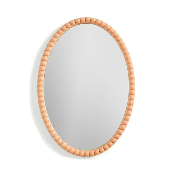 Bobbin Oval Wall Mirror 3