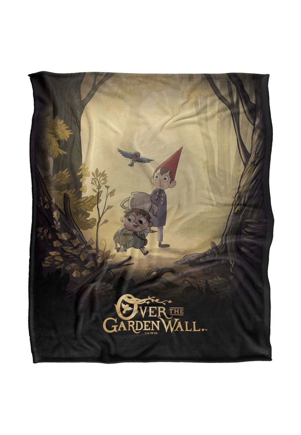 Cartoon Network Over The Garden Wall Poster Silky Touch Super Soft Throw Blanket 152 X 127 cm in White