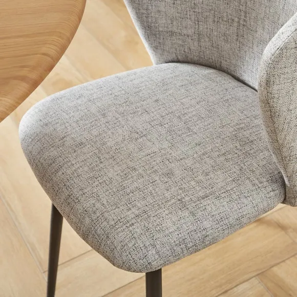 Mandy Set of 4 Dining Chairs, Fabric 4