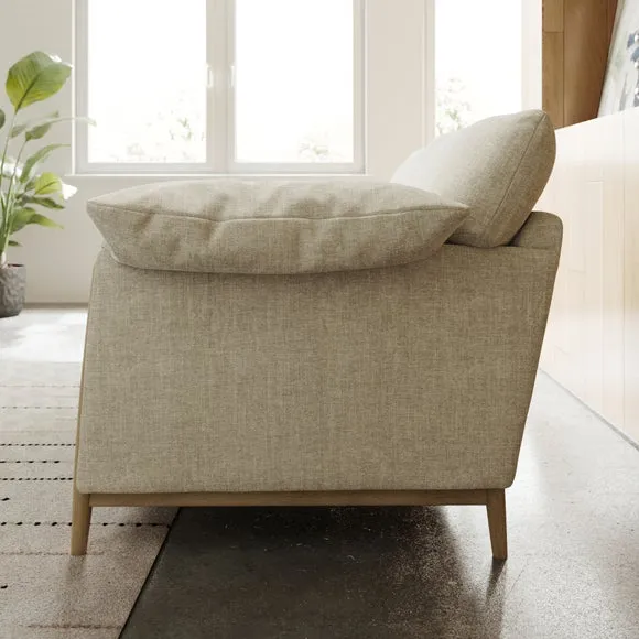 Hector Tonal Plush Chenille 2 Seater Sofa 3