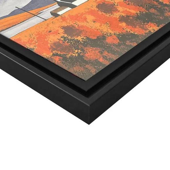 Loch Erisort Autumn by Anthony Barber Framed Canvas 2