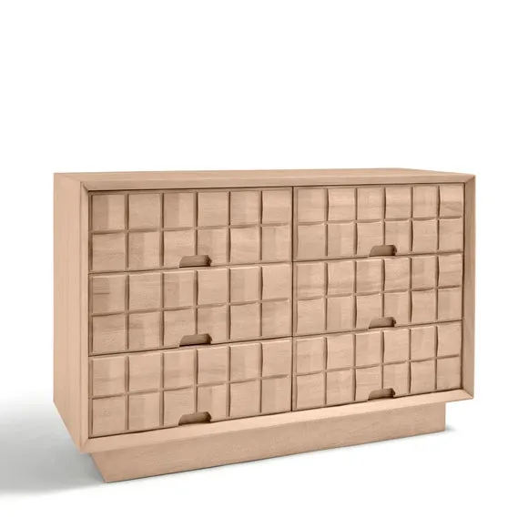 Etta 6 Drawer Chest, Mango Wood 5