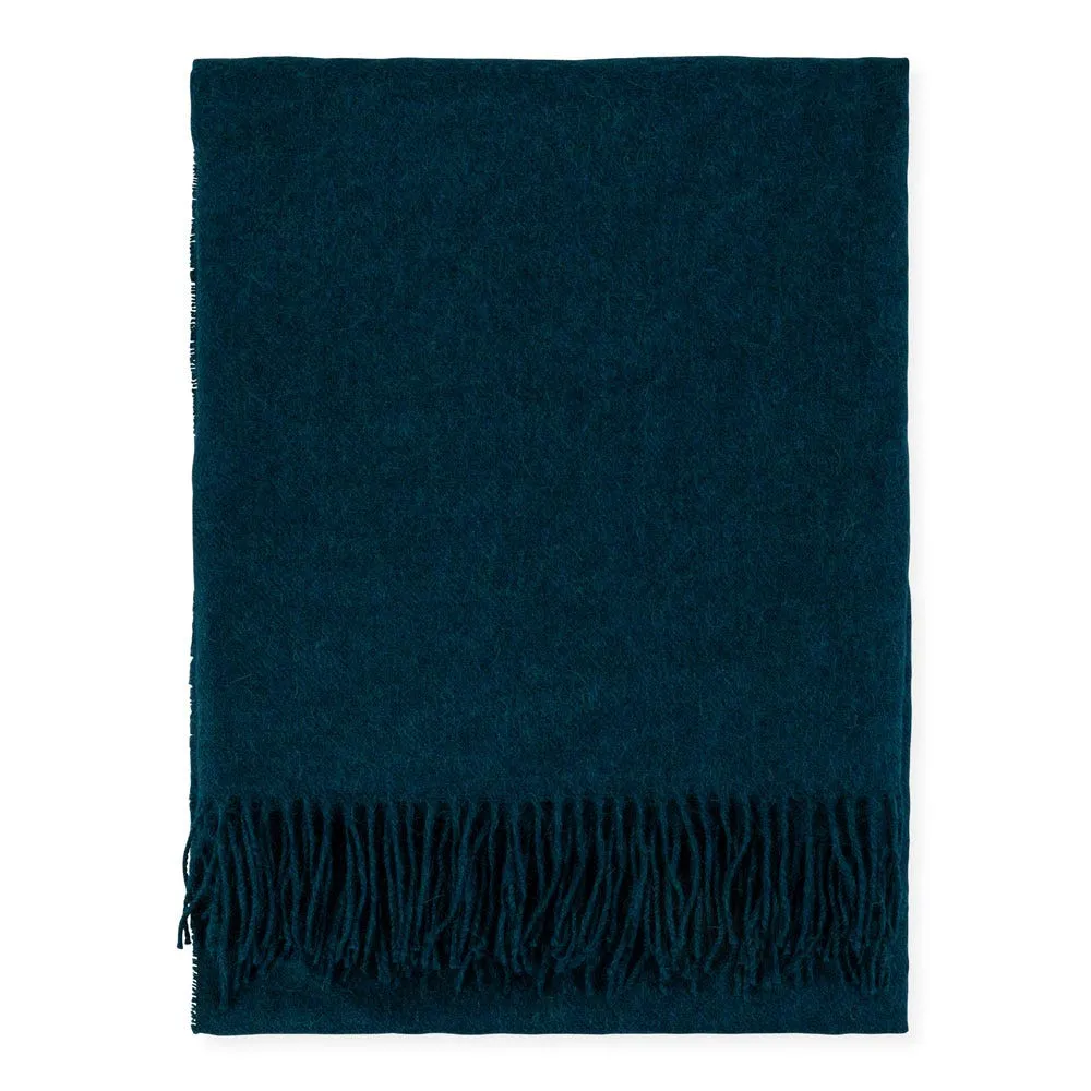 Heal's Pure Alpaca Throw Petrol 2