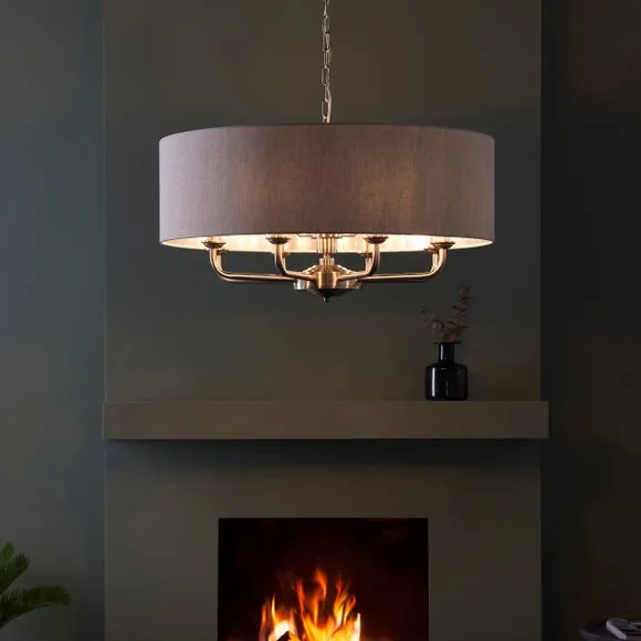 Vogue Sandringham Mid Century 8 Light Adjustable Pendant Light