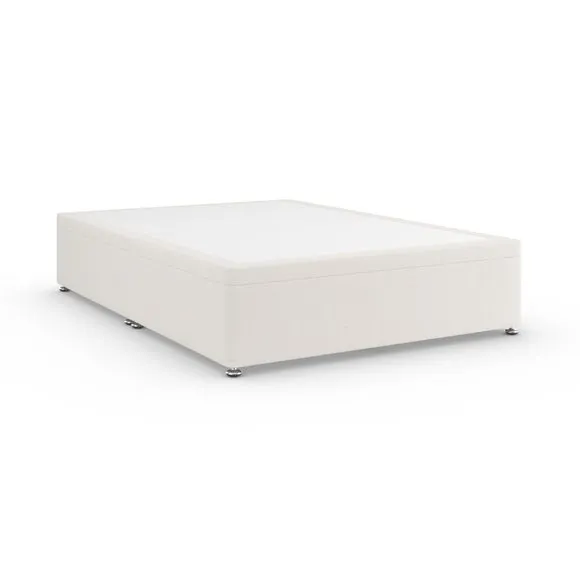 Luxury Side Ottoman Bed Frame, Teddy Fabric 3