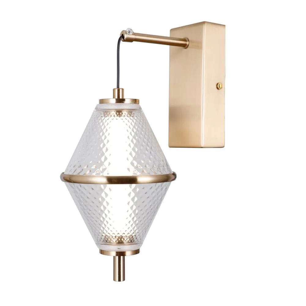 Netlighting Fuente Wall Lamp Gold 3000K Warm White 2