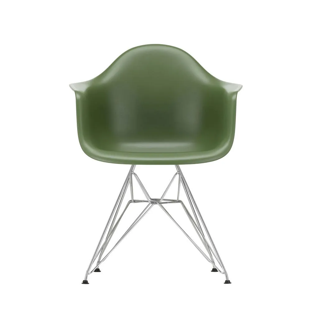 Vitra Eames DAR Armchair New Height Forest Chrome Base 1