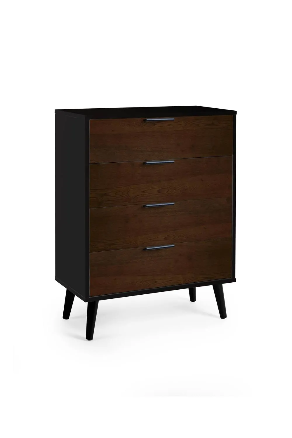 Julian Bowen Alba 4 Drawer Chest in Dark Brown 3