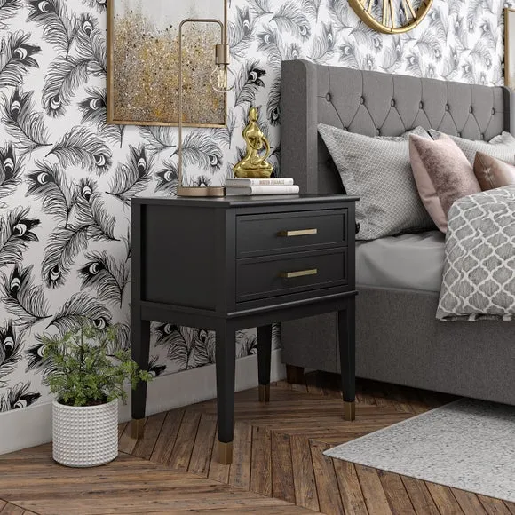 Return - Cosmo Living Westerleigh 1 Drawer Bedside Table 2