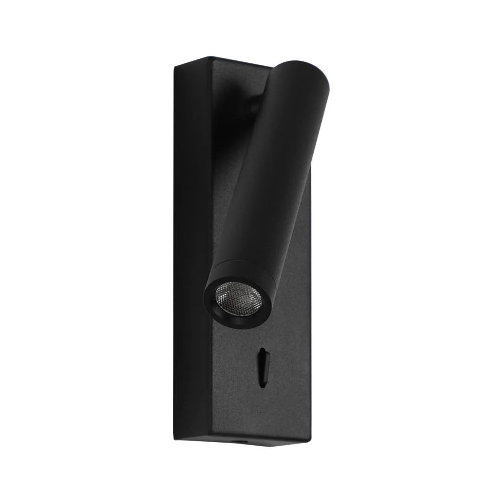 Netlighting Cali Reading Wall Light Black 3000K Warm White 4